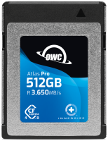 OWC CFexpress Atlas Pro R3650/W3000/SW800 (Type B) G4 - 512GB