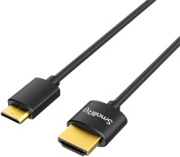 SmallRig 3040 HDMI Cable Ultra Slim 4K 35cm Mini HDMI to Full HDMI
