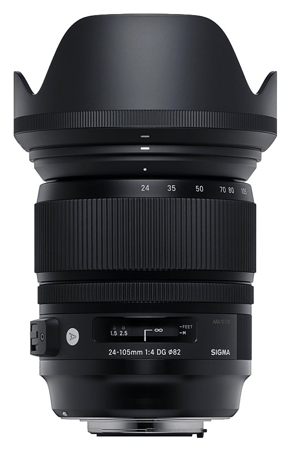 Sigma 24-105mm f/4 DG OS HSM Art, baj. Nikon F