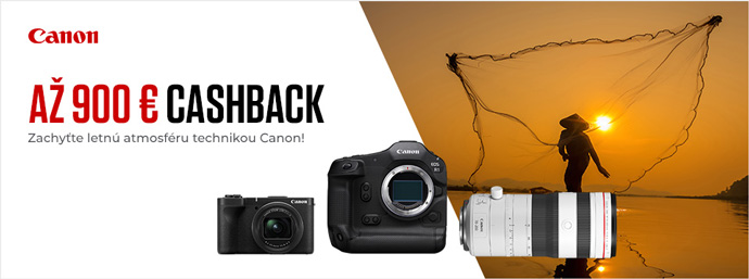 Canon cashback - z�skajte sp� a� 900 �