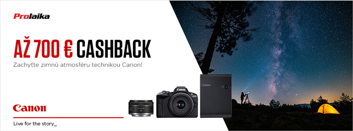 Canon letn cashback - zskajte sp a 700 