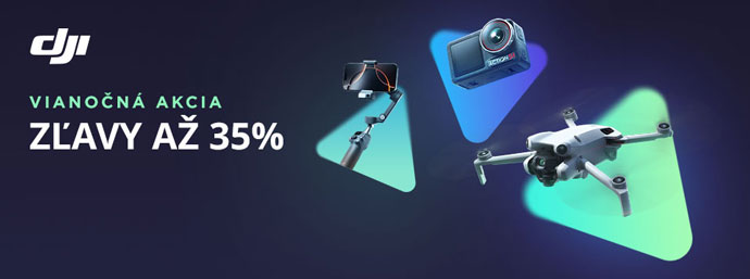 DJI Vianočná akcia