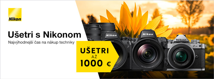 Ušetri s Nikonom až 1000 €