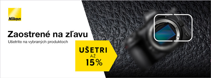 Nikon zaostren� na z�avu