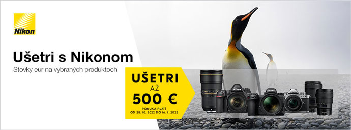Ušetri s Nikonom až 500 € počas Black Friday