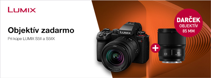 Nov Lumix S5II + 85mm objektv zadarmo