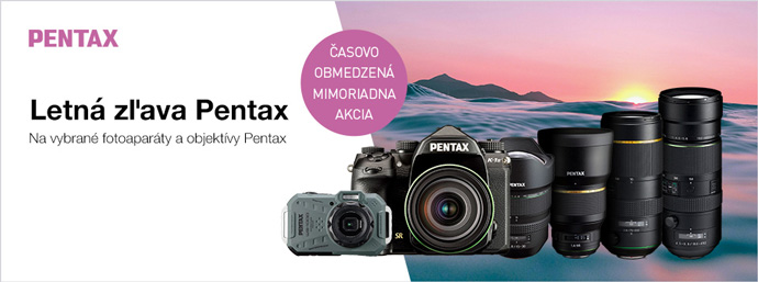 Z�ava na vybran� produkty Pentax a Ricoh