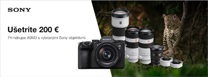 Uetrite 200  na objektvoch Sony pri kpe s A9M3