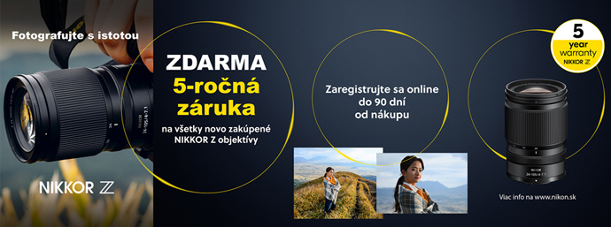 Nikon 5-ro�n� z�ruka na objekt�vy