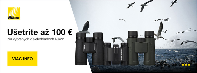 Nikon alekohady so zavou a 100 Eur