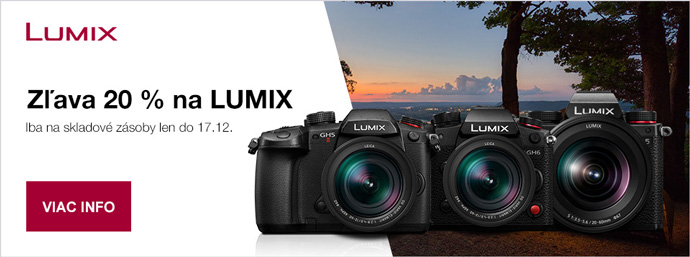 Panasonic - 20 % zava len 3 dni