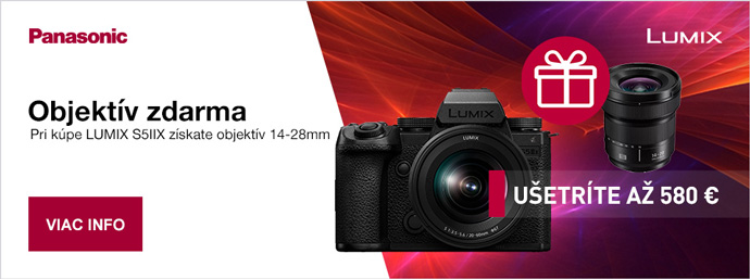 Panasonic objektv zdarma