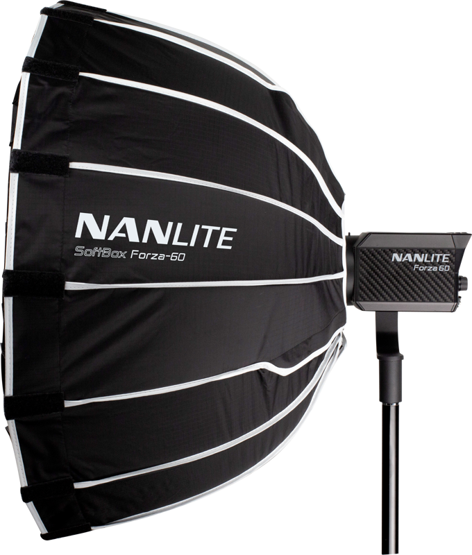 E-shop Nanlite Parabolický softbox 60cm pre Forza 60 (baj. mini Bowens)