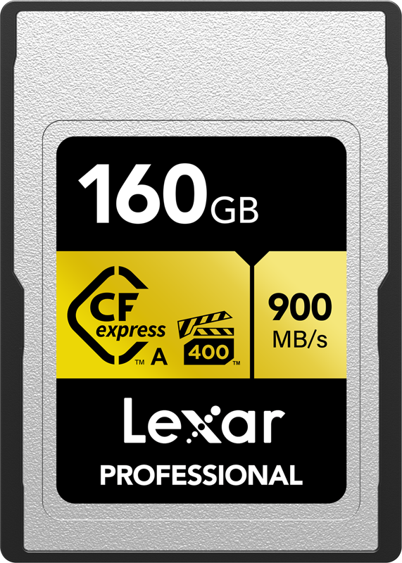 E-shop Lexar 160GB CFexpress Typ A Pro Gold VPG400 R900/W800