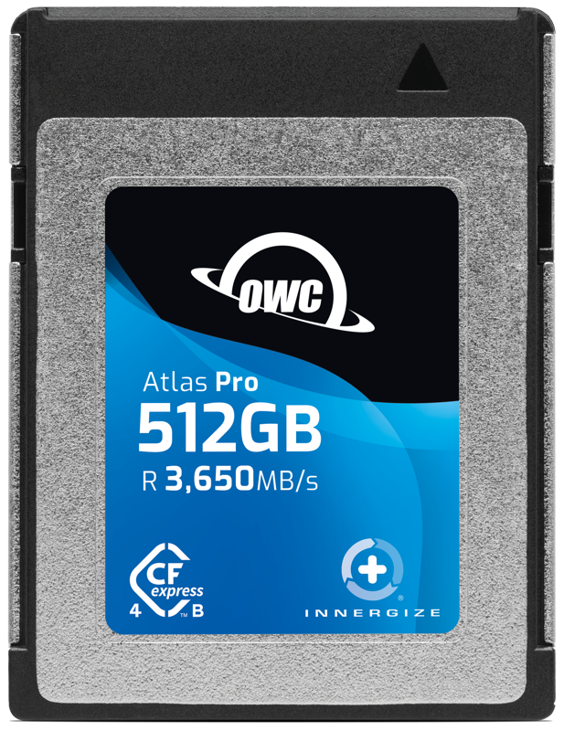 E-shop OWC CFexpress Atlas Pro R3650/W3000/SW800 (Type B) G4 - 512GB