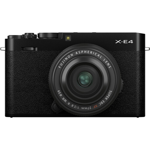 Fujifilm X-E4 + XF 27mm F2.8R WR, Čierny