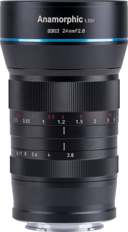 Sirui Anamorphic Lens 1,33x 24mm f/2.8 Sony E-Mount