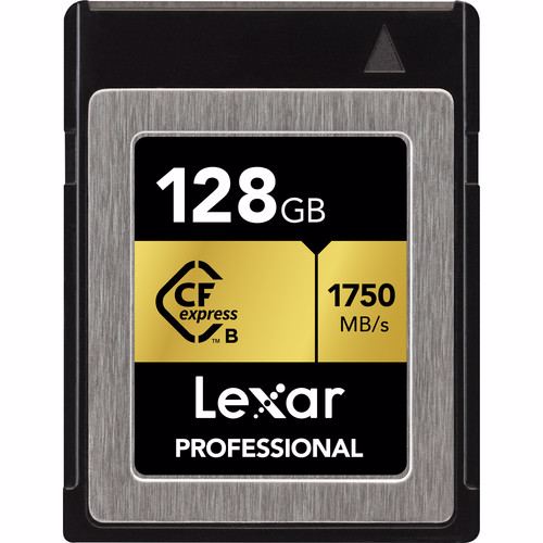 E-shop Lexar 128GB CFexpress Typ B Pro Gold R1750/W1500