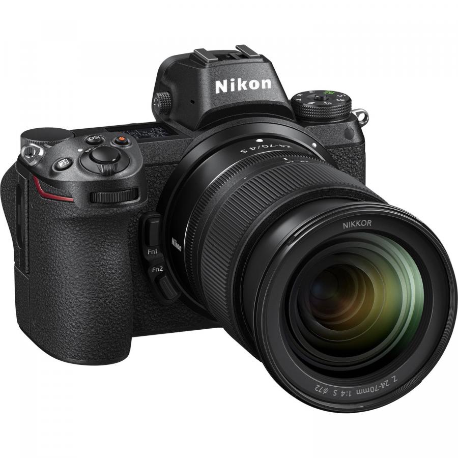 Nikon Z6 + Nikkor Z 24-70mm f/4 S + FTZ adapter 

