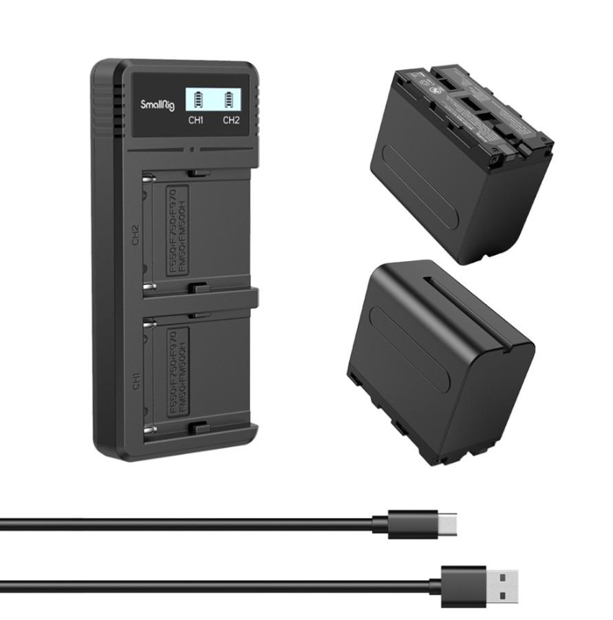SmallRig 3823 NP-F970 Battery & Charger Kit 