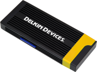 Delkin Cardreader CFexpress Type A & SD (Type C to C & Typc C to A Cables) 
