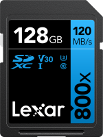 Lexar Professional 800x 128GB SDHC/SDXC UHS-I U1/U3 120MB/s