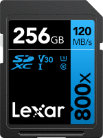 Lexar Professional 800x 256GB SDHC/SDXC UHS-I U1/U3 120MB/s