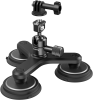 SmallRig 4468 Triple Magnetic Suction Cup Mounting Support Kit for Action Cameras
