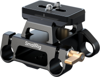 SmallRig 5365 Arca-Type Mount Plate Kit with 15mm Dual Rod Clamp