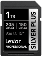Lexar SDXC Professional SILVER Plus 1066x UHS-I/U3/A2/4K R205/W150 (V30) 1TB