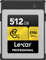 Lexar Pro Gold 512GB CFexpress Typ B R1750/W1500 
