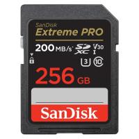 SanDisk SDXC Extreme PRO 256GB Class 10, UHS-I U3 V30, R: 200MB/s, W: 90MB/s