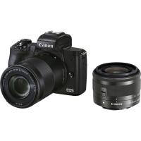 Canon EOS M50 Mark II + EF-M 15-45mm IS STM + EF-M 55-200mm IS STM - Cashback 50 €