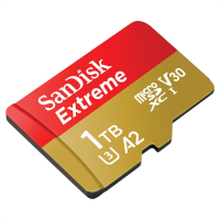 SanDisk microSDXC Extreme 1TB 160 MB/s A2 C10 V30 UHS-I U3 ( SDSQXA1-1T00-GN6MA )