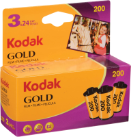 Kodak Gold 200 135-24 Balenie 3ks, Farebn� 35mm negat�vny film