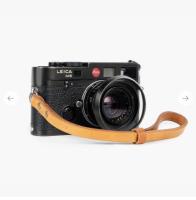 Bronkey Berlin 203 - Tanned Leather camera strap
