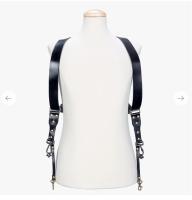 Bronkey Berlin 501 - Black dual leather camera strap