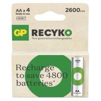 GP Recyko 2600mAh 4xAA pack bat�ria