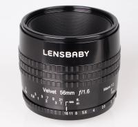 Lensbaby Velvet 56  baj. Fuji X