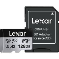 Lexar microSDXC Silver Plus 1066x UHS-I/U3/A2/4K R205/W150 (V30) 128GB