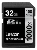 Lexar Professional 32GB 1000X SDHC/SDXC UHS-II 150 MB/s