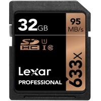 Lexar Professional 32GB 633X SDHC/SDXC UHS-I U1/U3 95MB/s