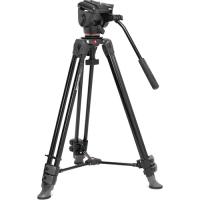 Manfrotto Video Alu Tripod with 500X Fluid Head