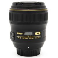 Nikon AF-S Nikkor 35mm f/1.4G, Pouit tovar