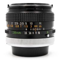 Canon FD 28mm f/3.5 S.C., Pouit tovar