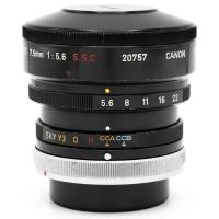 Canon 7,5mm f/5.6 Fisheye S.S.C., Pouit tovar