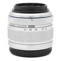 Olympus M. Zuiko Digital ED 14-42mm f/3.5-5.6 II R MSC, Strieborn�, Pou�it� tovar
