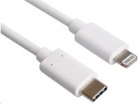PREMIUMCORD Apple Lightning - USB-C™ USB nabíjací a kábel MFi pre Apple iPhone/iPad, 0,5m