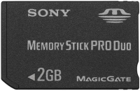 Sony Memory Stick PRO Duo, Pamov karta, Pouit tovar