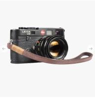 Bronkey Tokyo 205 - Brown & tanned leather camera strap
